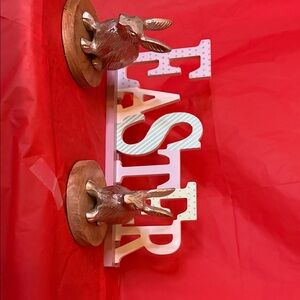 Easter Bunny Bookends